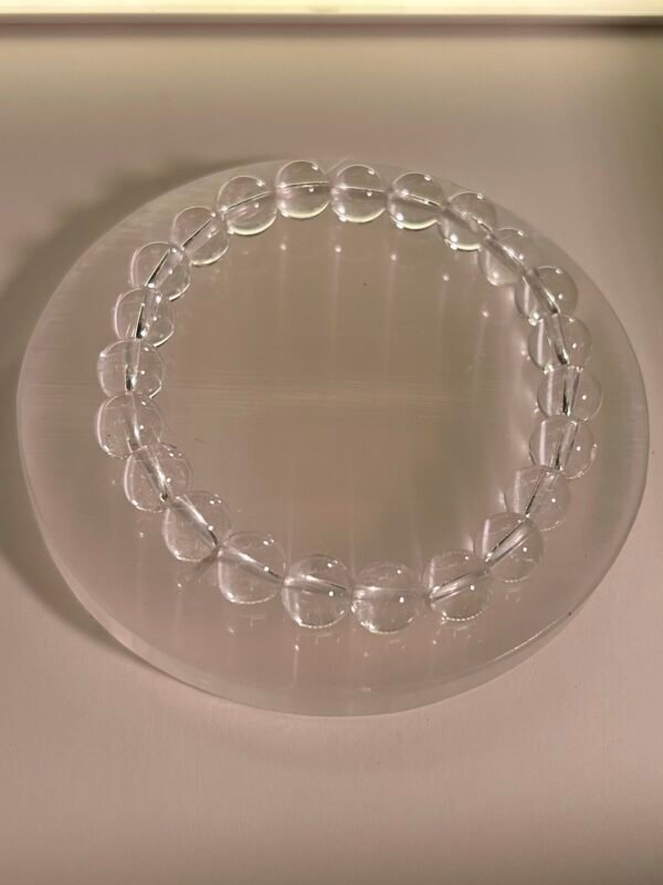 The Manifestor - Natural Clear Quartz Bracelet