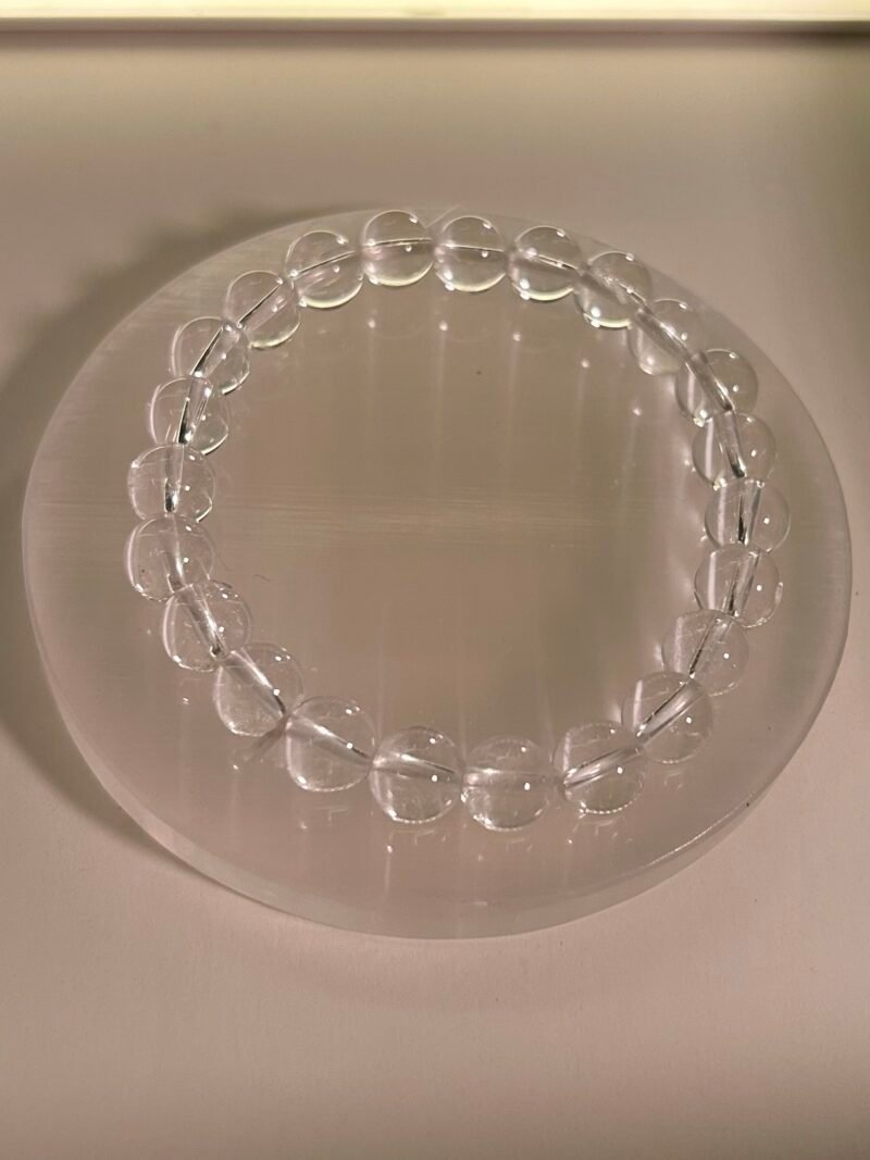 The Manifestor - Natural Clear Quartz Bracelet