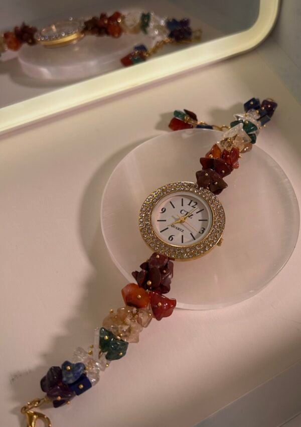 7 Chakra Crystal Wrist Watch