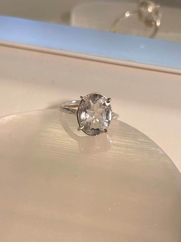 The Manifestor- Clear Quartz Ring