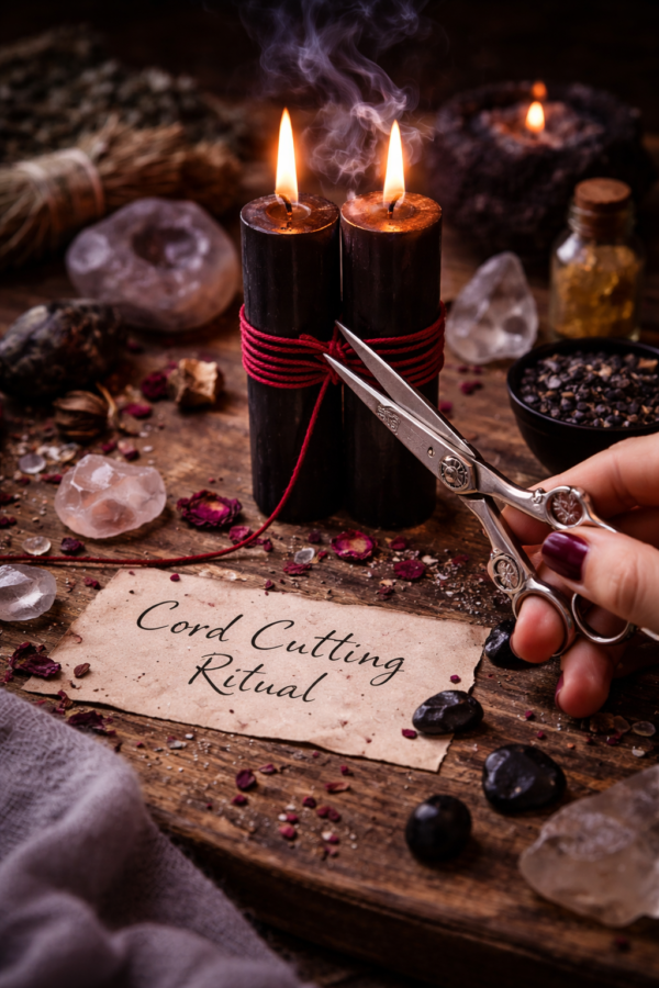 Cord-Cutting Candle Ritual (for emotional release & clarity)