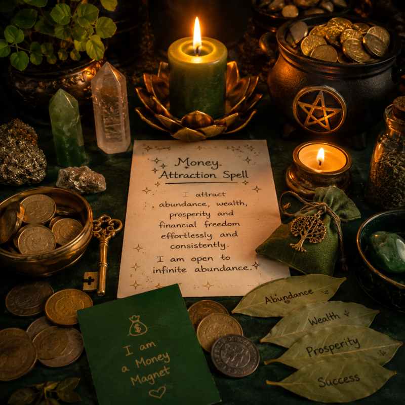 Money & Wealth Attraction Spell
